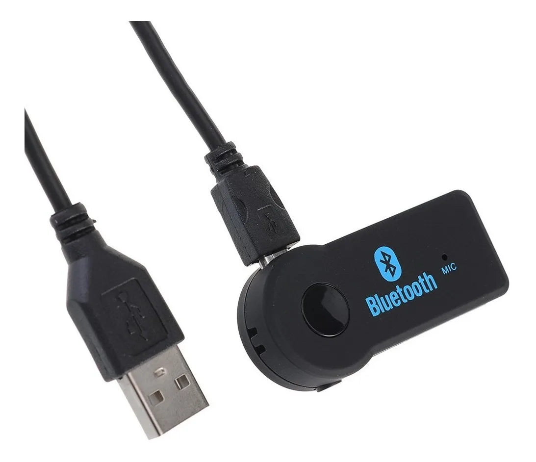 Adaptador Receptor Bluetooth Auxiliar P2 3.5mm Carro